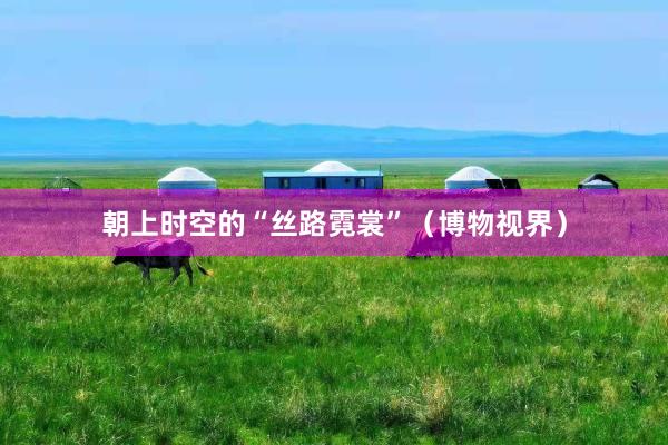 朝上时空的“丝路霓裳”（博物视界）